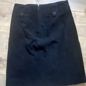 Like New H&M Corduroy Black Skirt